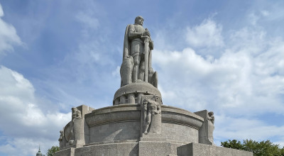 Bismarck Denkmal Hamburg Aussenansicht Nordwest