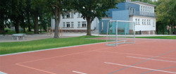 Schule Alt Ruppin Sportplatz