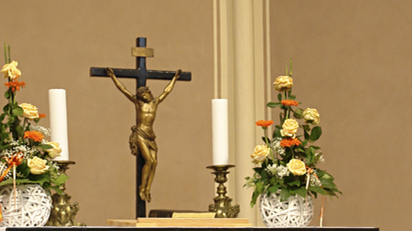 Altar Dorfkirche Gliencke Nordbahn