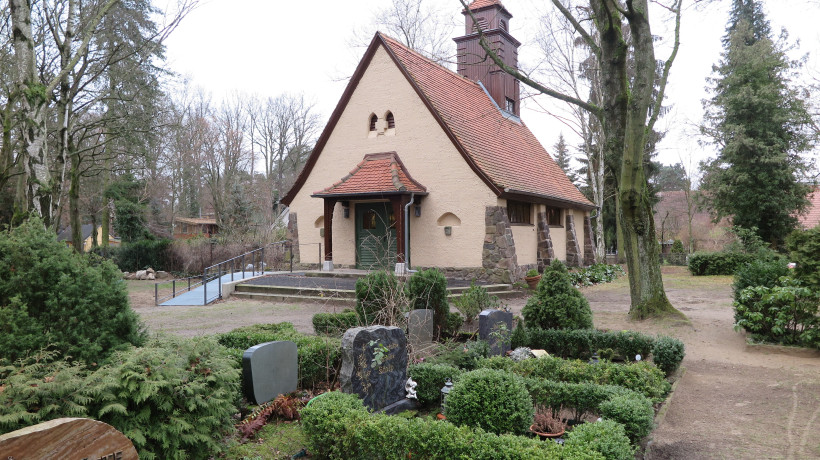 Friedhofskapelle Glienicke Ansicht