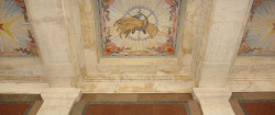 Sowjetische Ehrenmal Mosaik Decke
