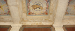 Sowjetische Ehrenmal Mosaik Decke