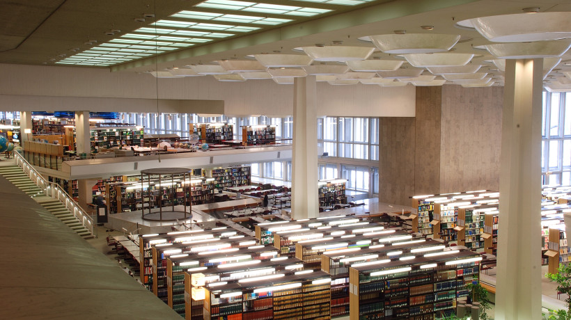 Staatsbibliothek Decke